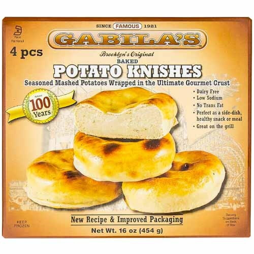 Gabila's Potato Knishes Baked, 18 Oz