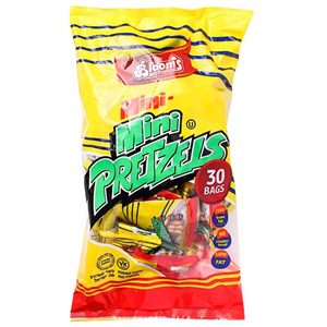 Bloom's Fam Pk Mini Pretzel Twists, 30 Pk