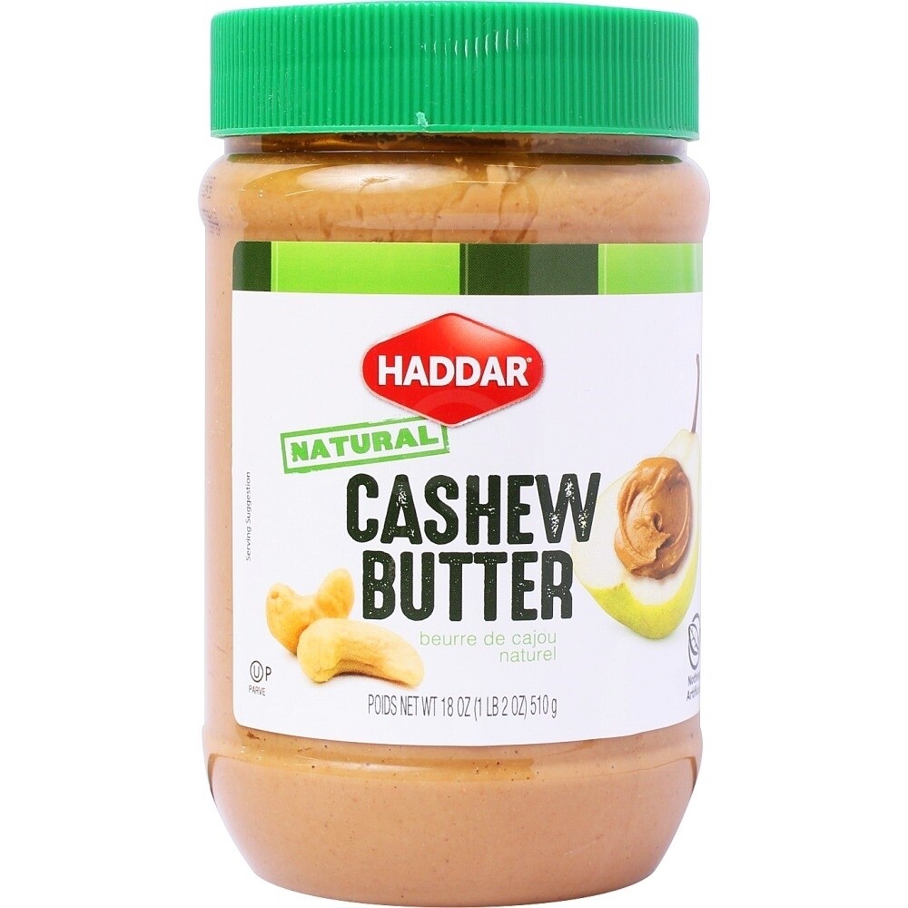 Haddar Cashew Butter, 18 Oz
