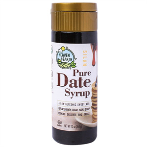 Heaven & Earth Organic Date Syrup, 12 oz