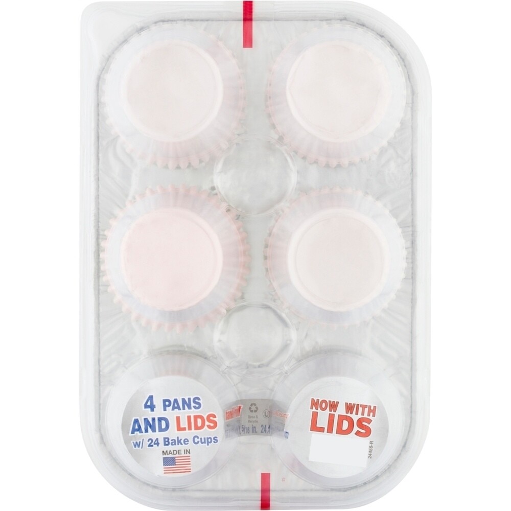 Handifoil Muffin Pans W Lids