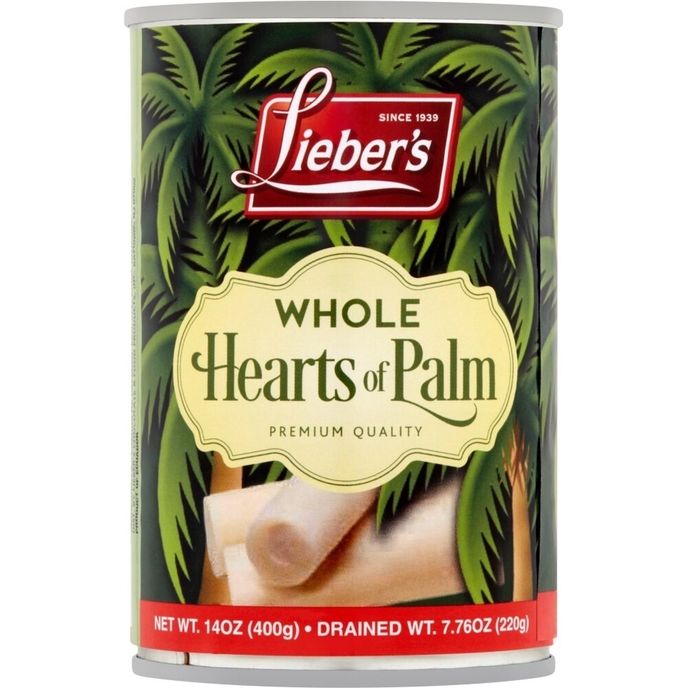 Lieber's Hearts Of Palm Whole, 14 Oz