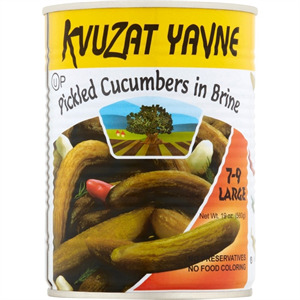 Kvuzat Yavne Pickled Cucumber Brin 7-9, 19 Oz