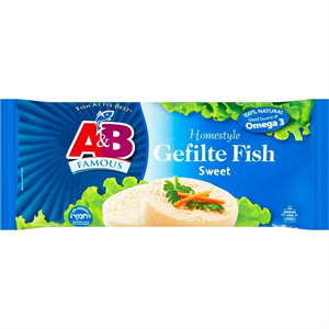 A&B Sweet Gefilte Fish, 20 Oz