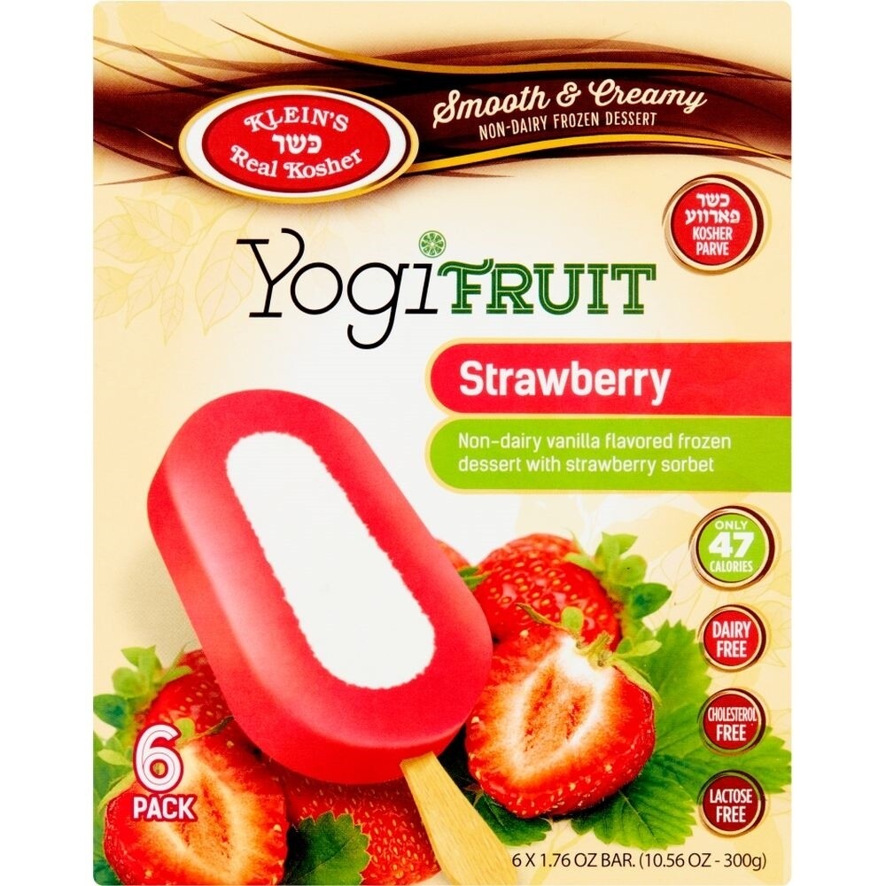 Kleins Mini Yogi Fruit Strawberry, 6 Ct