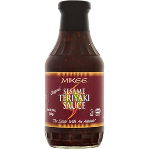 Mikee Sesame Teriyaki Sauce, 20 Oz