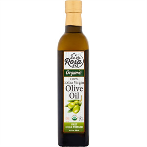 De La Rosa Extra Virgin Olive Oil Organic, 500 Ml