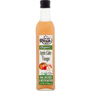 De La Rosa Organic Apple Cider Vinegar Ra, 16.9 Oz