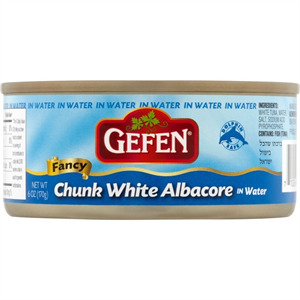 Gefen Fancy Chunk White Albacore In Water, 6 Oz