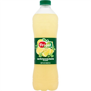 Prigat Drink Lemon Juice Mint, 50.7 Oz