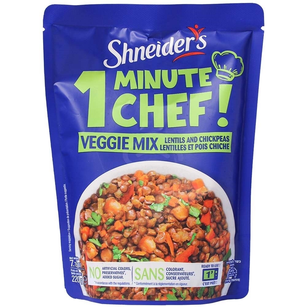 Shneider's 1 Minute Chef Veggie Mix
