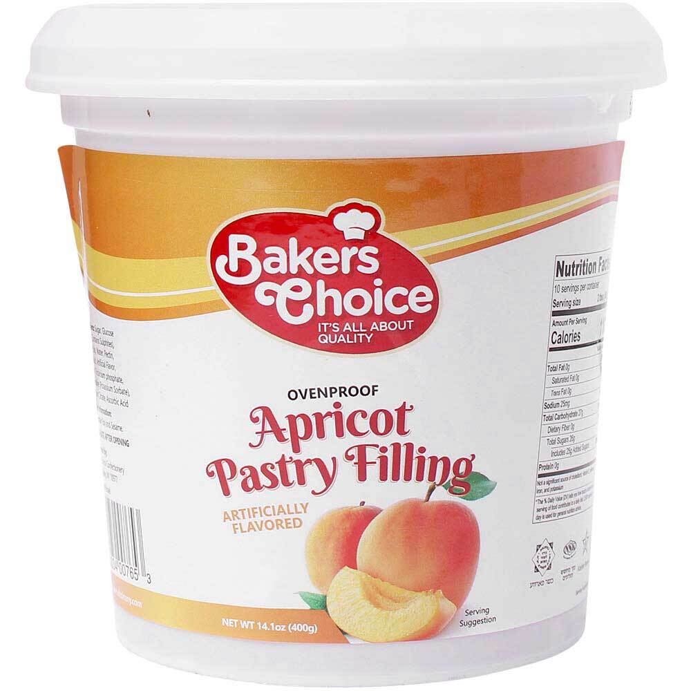Baker's Choice Apricot Jam Pastry Filling, 14.1 Oz