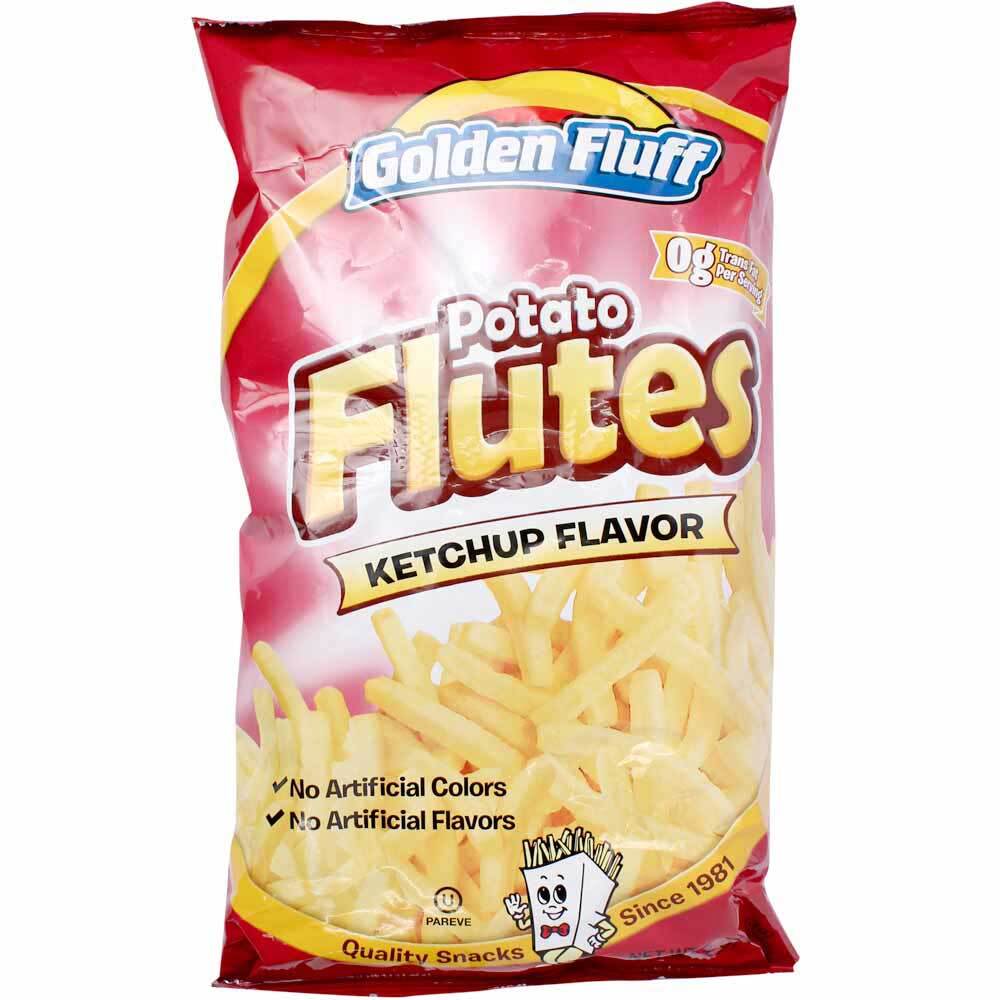 Golden Fluff Potato Flutes Ketchup, 4 Oz