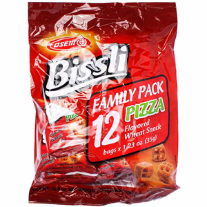 Osem Bissli Pizza 12 Pack, 1.23 Oz