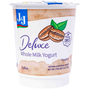 J&J Yogurt Deluxe Blended Coffee, 6 Oz
