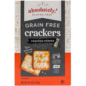 Absolutley Gluten Fr Cracker Pepper, 5.29 Oz