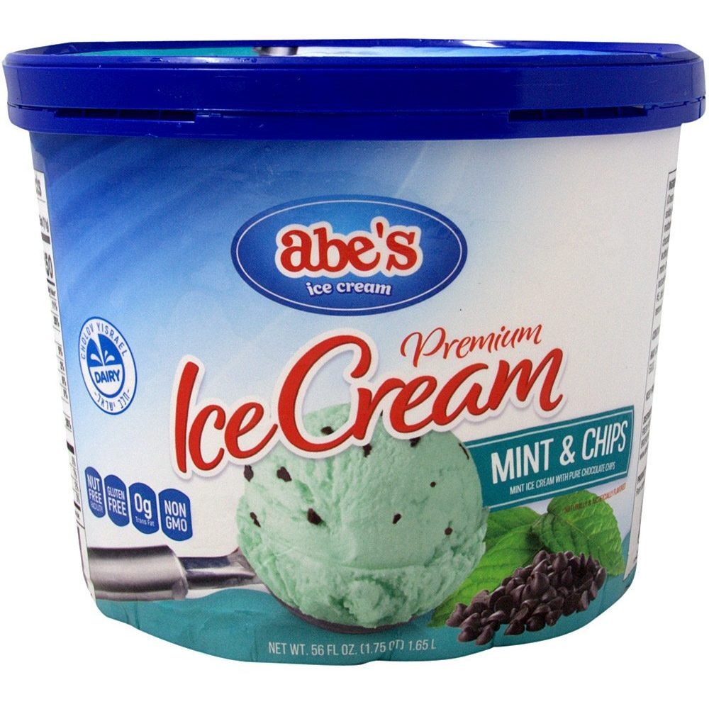 Abes Mint & Chip Ice Cream