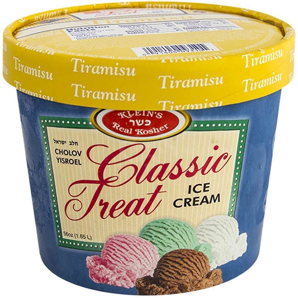 Klein's Real Kosher Ice Cream Tiramisu, 56 Oz
