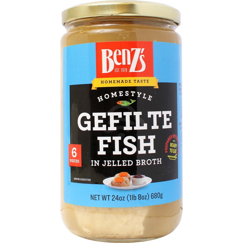 Benz Gefilte Fish Jar