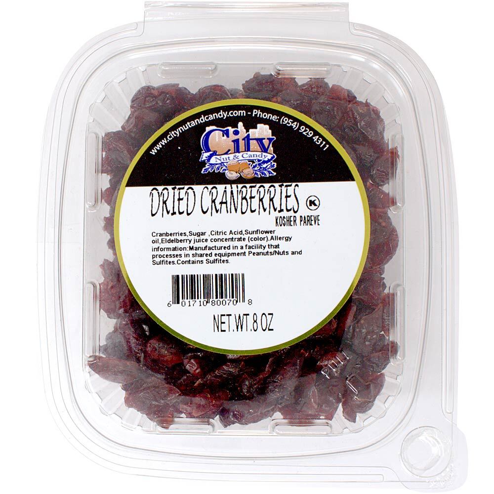 KC Market Dried Cranberries, 8 Oz