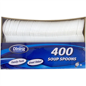 Dining Collection Soup Spoons, 400 Ct