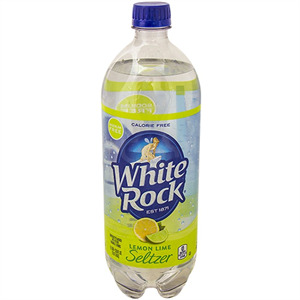 White Rock Lemon Lime Seltzer, 33.8 Oz