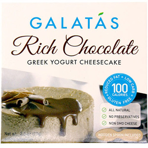Galatas Chocolate Greek Yogurt Cheesecake, 2.5 Oz