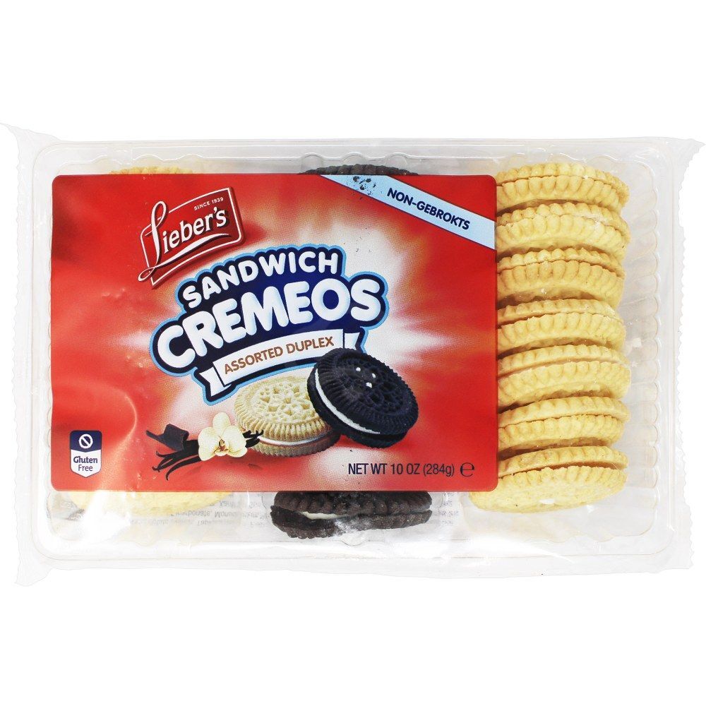 Lieber's Assorted Duplex Creme Cookies, 10 Oz