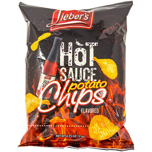 Lieber's Hot Sauce Potato Chips