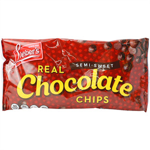 Lieber Semisweet Chocolate Chips, 9 Oz