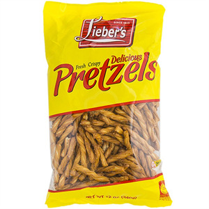Lieber's Pretzels, 12  Oz