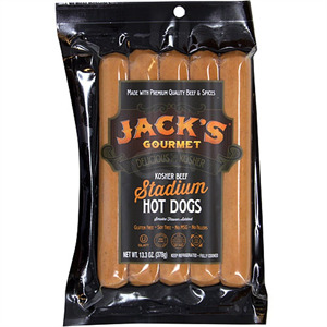 Jack's Gourmet Stadium Hot Dogs, 13.3 Oz