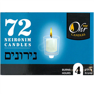 Ohr Neronom Candle, 72 Ct