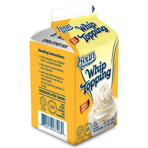 B'gan Whipped Topping, 16 Oz