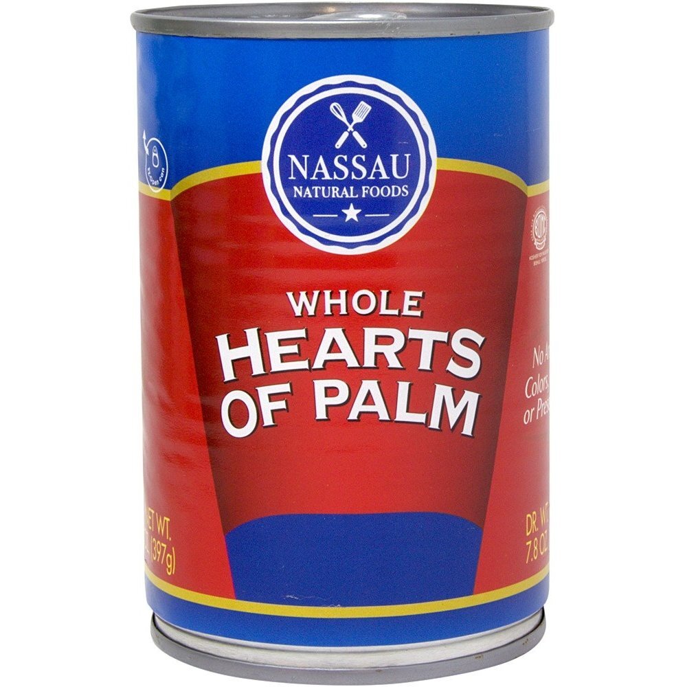Nassau Natural Heart Palm Whole, 7.8 Oz