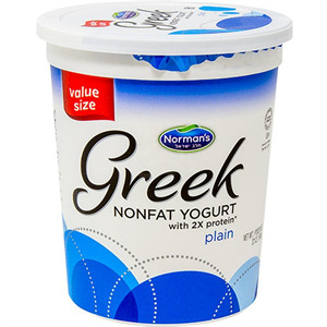 Norman's Greek Plain Yogurt, 32 Oz