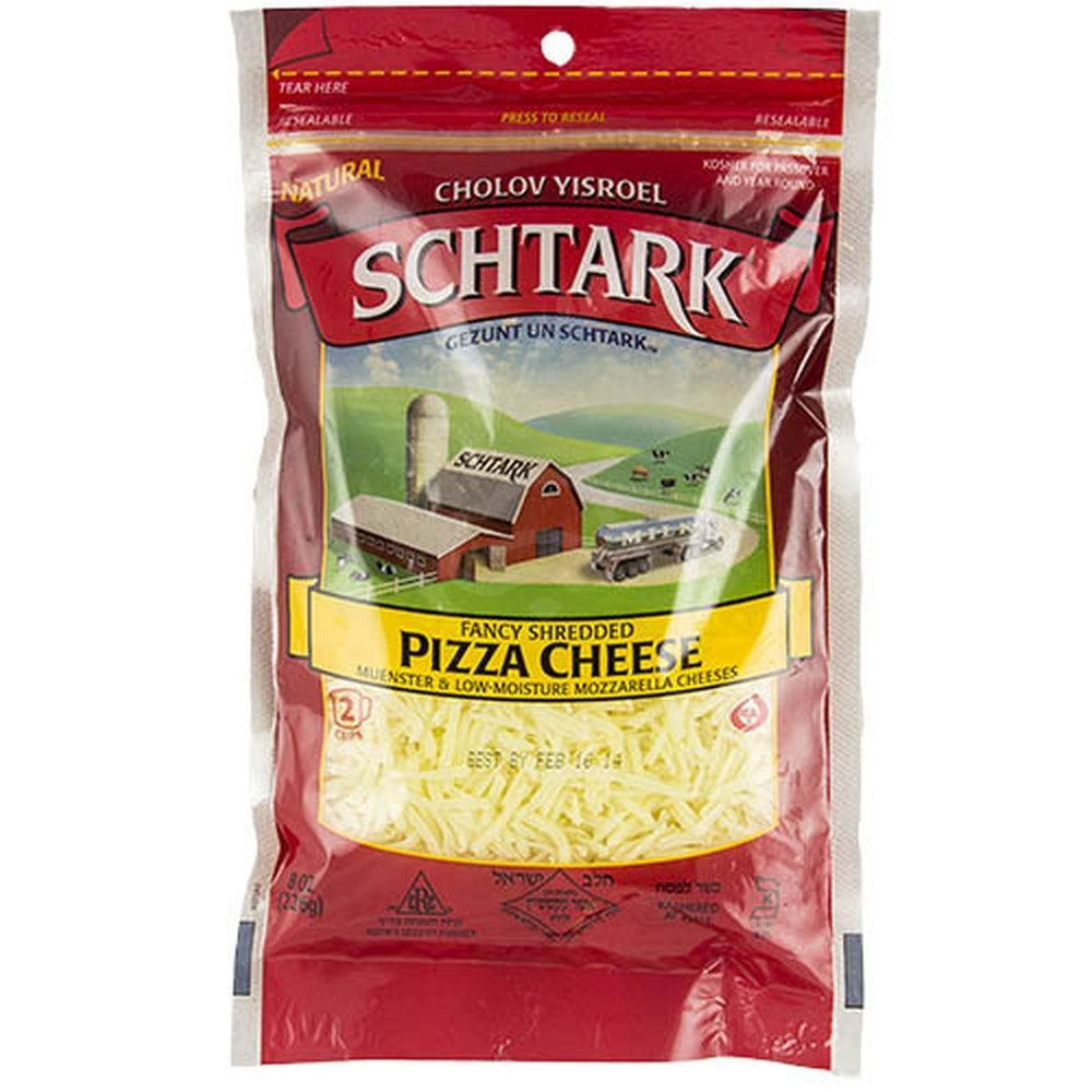 Schtark Shredded Pizza Cheese, 8 Oz
