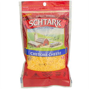 Schtark Cheddar Cheese Shredded Fancy, 8 Oz