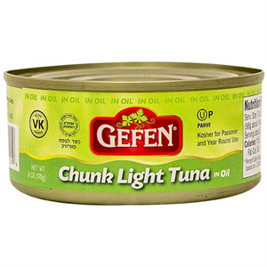 Gefen Chunk Light Tuna In Oil, 6 Oz