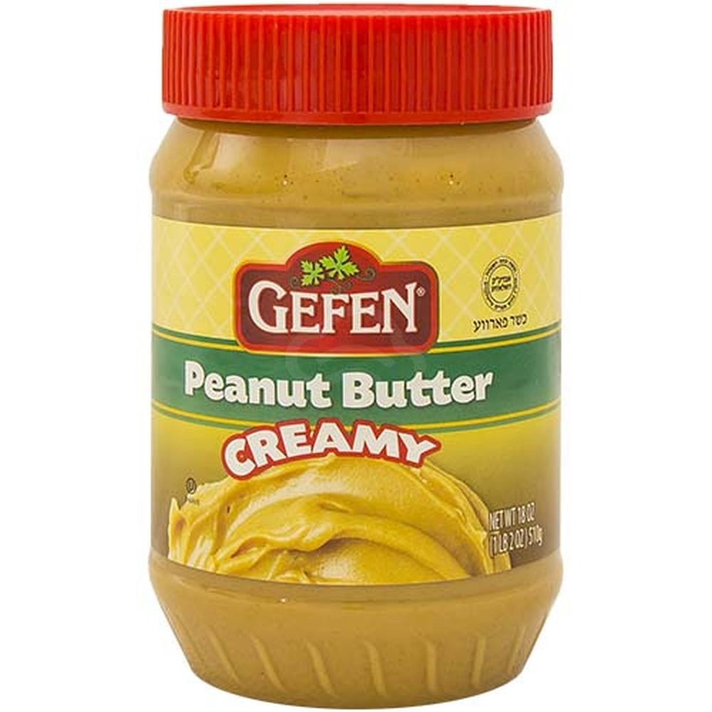 Gefen Peanut Butter Creamy, 18 Oz