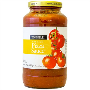 Tonnelli Pizza Sauce, 24 Oz