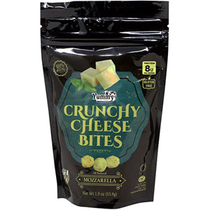 Yummy Crunchy Mozzarella Cheese Bite, 1.9 Oz