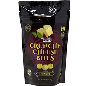 Yummy Crunchy Muenster Cheese Bites, 1.9 Oz