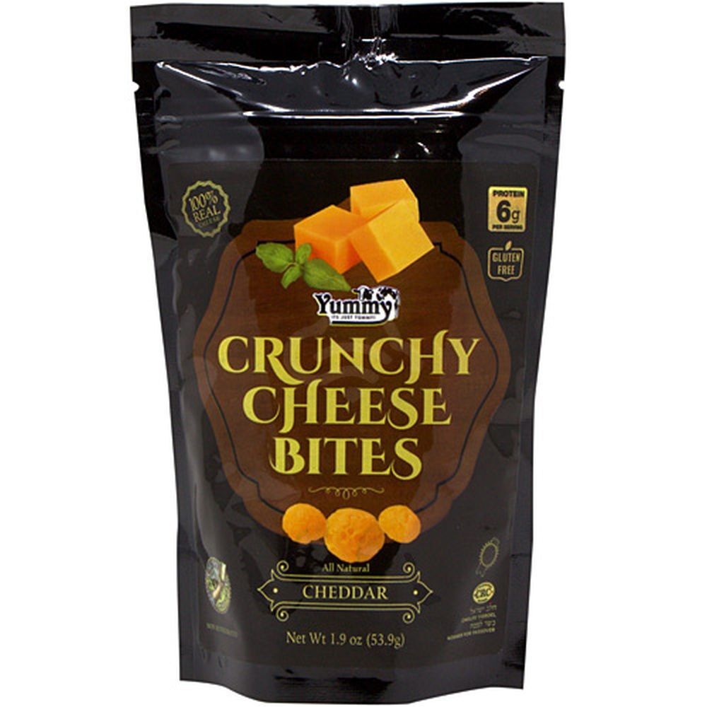 Yummy Crunchy Cheddar Cheese Bites, 1.9 Oz