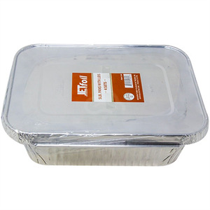 5Lb Pans With Lid, 4 Ct