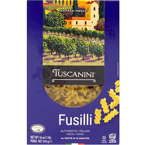 Tuscanini Pasta Fusilli, 16 Oz