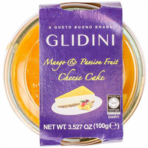 Glidini Mango & Passion Fruit Cheese Cake, 3.527 Oz