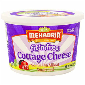 Mehadrin Cottage Cheese Fit 'N Free, 16 Oz