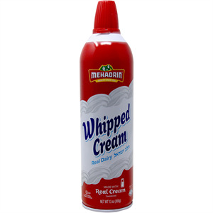 Mehadrin Whipped Cream, 13 Oz