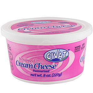 Givat Whipped Cream Cheese, 8 Oz